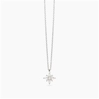 Collana Mabina Donna Stella Polare in Argento Zirconia 553836 - 553836